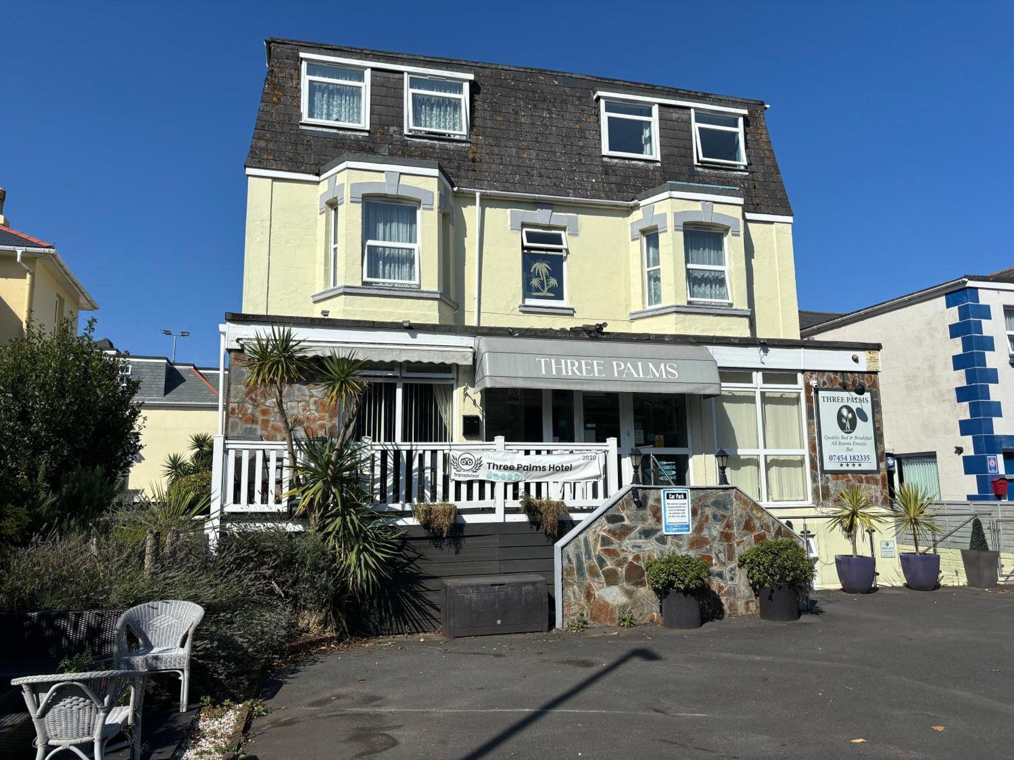 Three Palms Hotel Paignton Extérieur photo